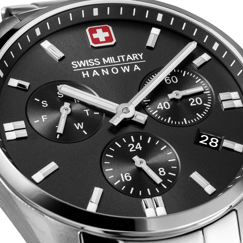 Swiss Military Hanowa Roadrunner Advanced SMWGK0005601 Herren • Saphirglas • 10 ATM Wasserdicht