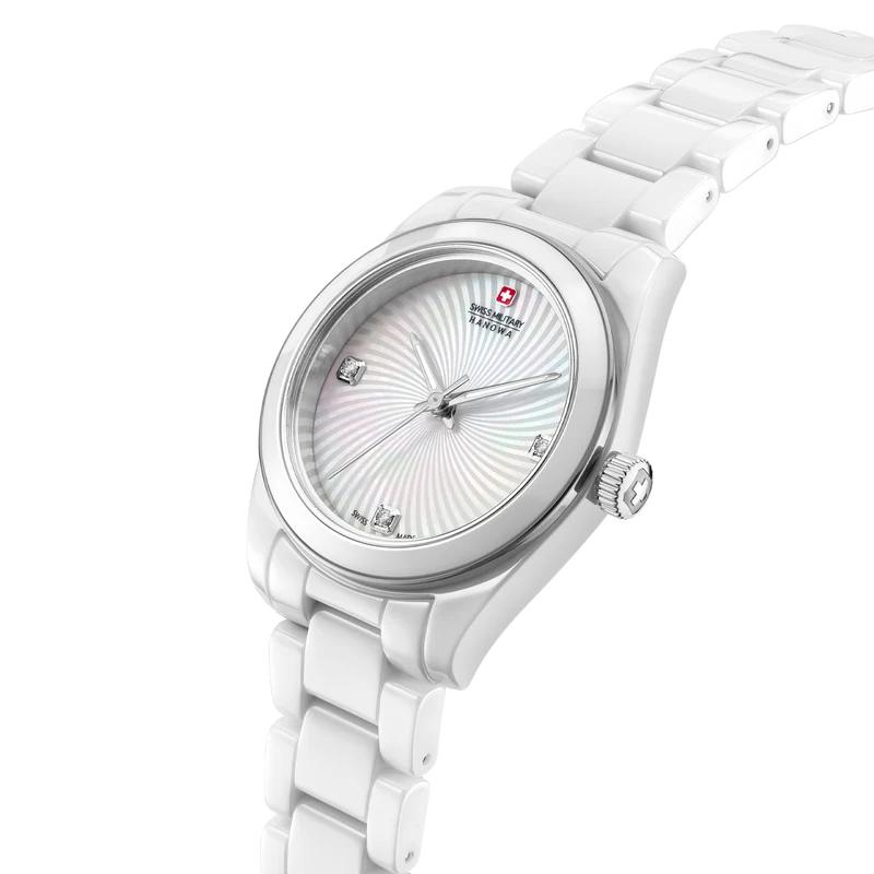 Swiss Military Hanowa Swiss Recruit Lady Ceramic SMWLG0005101 Damen • Saphirglas • 5 ATM Wasserdicht