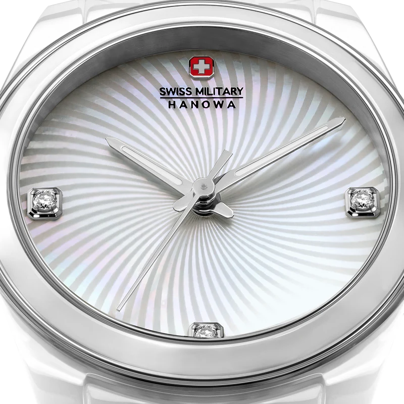 Swiss Military Hanowa Swiss Recruit Lady Ceramic SMWLG0005101 Damen • Saphirglas • 5 ATM Wasserdicht