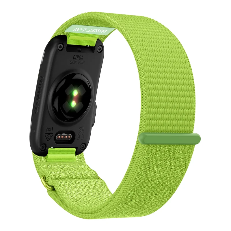 Bandz Garmin Cirqa Nylonarmband 'Classic' (Limette)