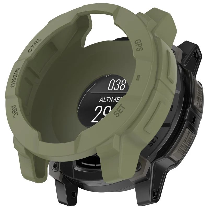 Super Stylisch Garmin Instinct 3 AMOLED 50mm / Garmin Instinct 3 Solar 50mm Silikon Hülle