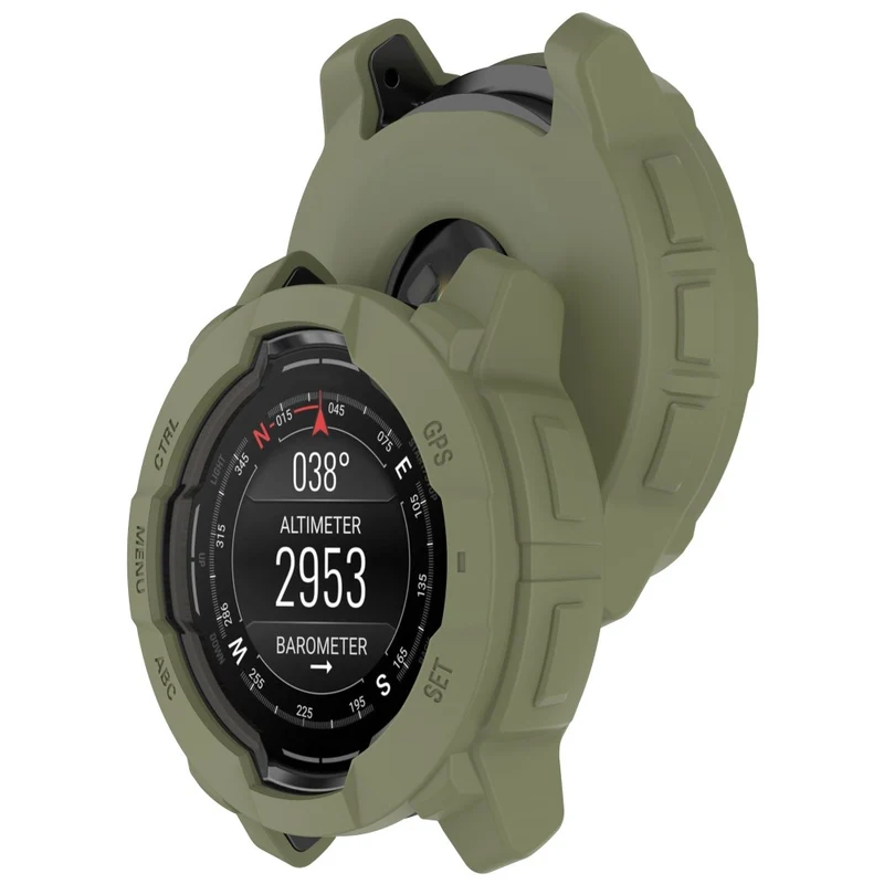 Super Stylisch Garmin Instinct 3 AMOLED 50mm / Garmin Instinct 3 Solar 50mm Silikon Hülle