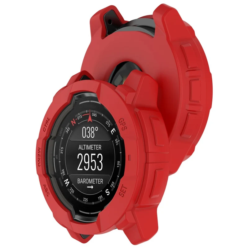 Super Stylisch Garmin Instinct 3 AMOLED 50mm / Garmin Instinct 3 Solar 50mm Silikon Hülle