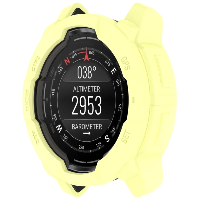 Super Stylisch Garmin Instinct 3 AMOLED 50mm / Garmin Instinct 3 Solar 50mm Silikon Hülle