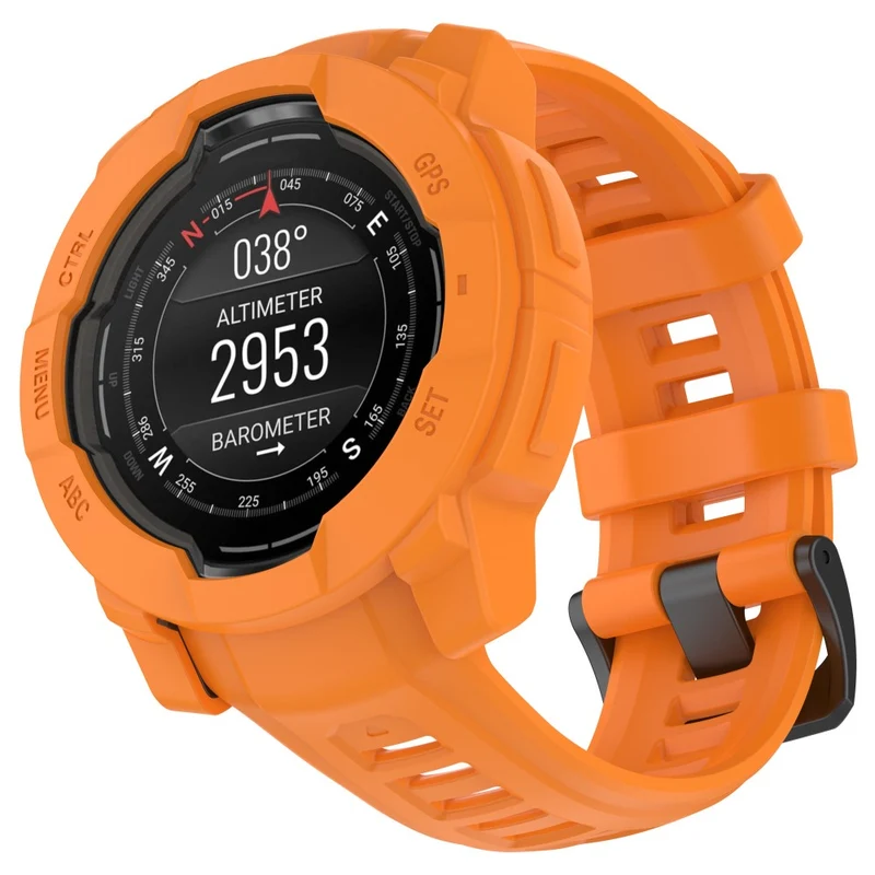Absolut Gut Garmin Instinct 3 AMOLED 45mm / Garmin Instinct 3 Solar 45mm Silikon Hülle
