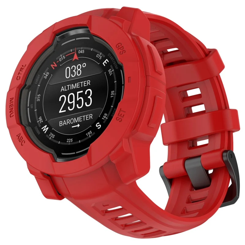 Absolut Gut Garmin Instinct 3 AMOLED 45mm / Garmin Instinct 3 Solar 45mm Silikon Hülle