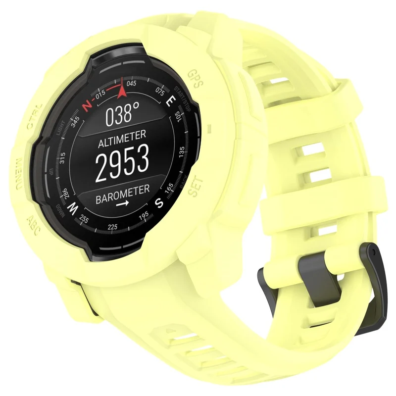 Absolut Gut Garmin Instinct 3 AMOLED 45mm / Garmin Instinct 3 Solar 45mm Silikon Hülle