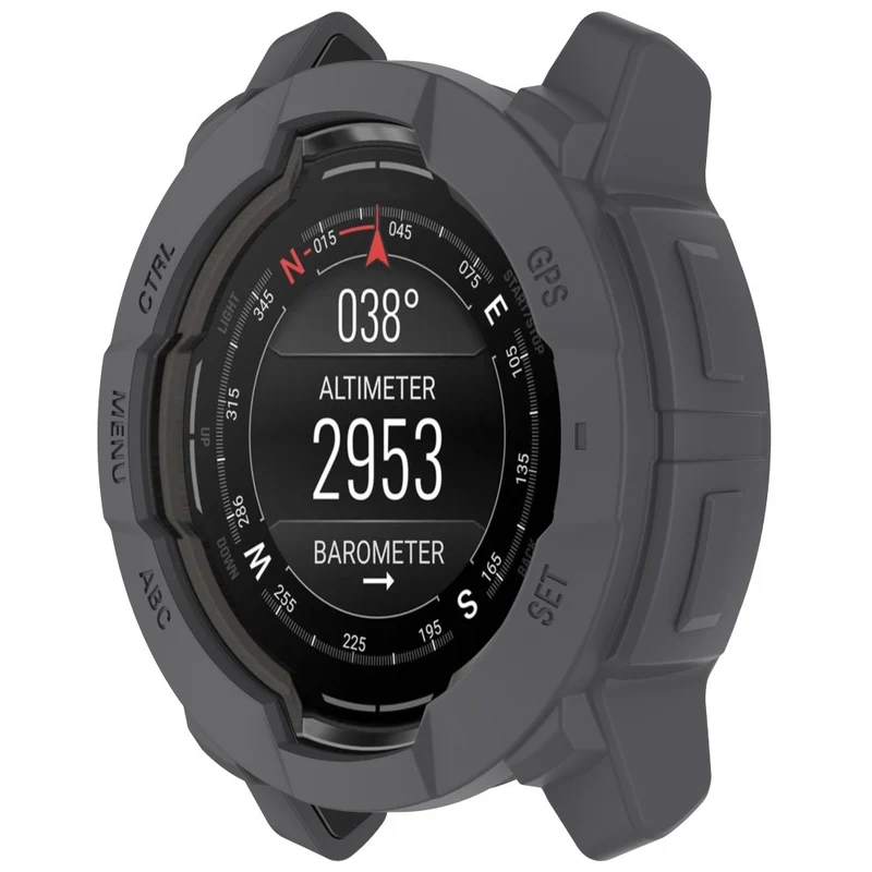 Absolut Gut Garmin Instinct 3 AMOLED 45mm / Garmin Instinct 3 Solar 45mm Silikon Hülle