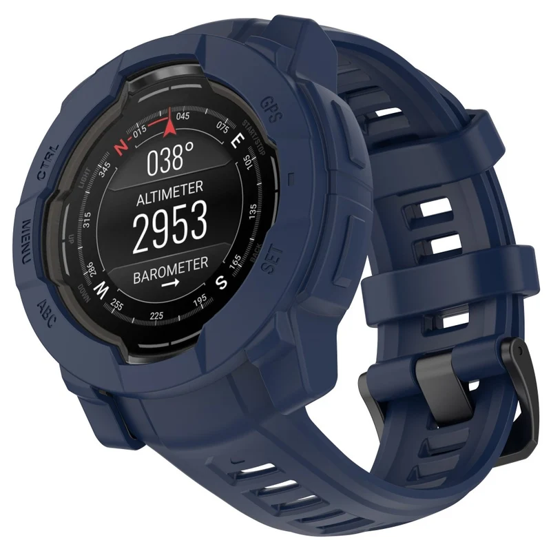 Absolut Gut Garmin Instinct 3 AMOLED 45mm / Garmin Instinct 3 Solar 45mm Silikon Hülle