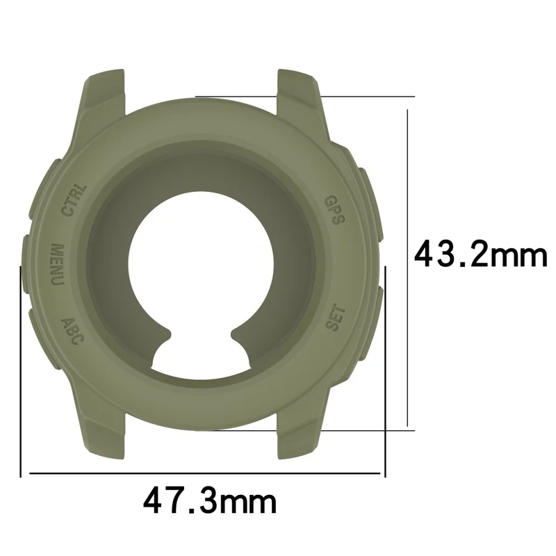 Auffallend Stilvoll Garmin Instinct E 40mm Silikon Hülle