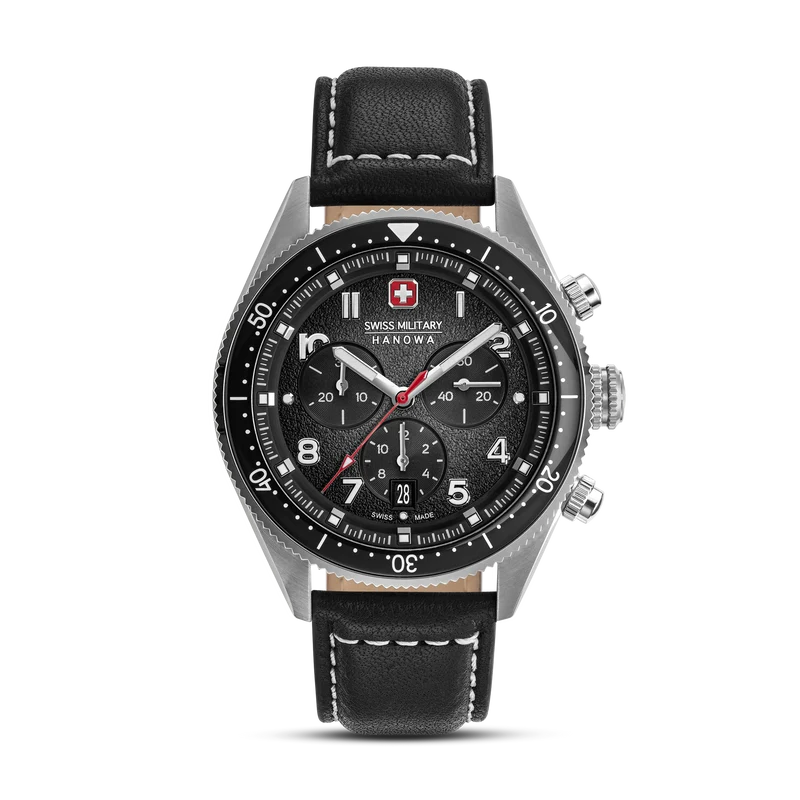 Swiss Military Hanowa Greyhound Chrono SMWGI0003803 Herren • Saphirglas & Chronograph • 10 ATM Wasserdicht