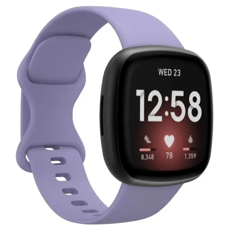 Fitbit Sense Silikonarmband (Lavendel)