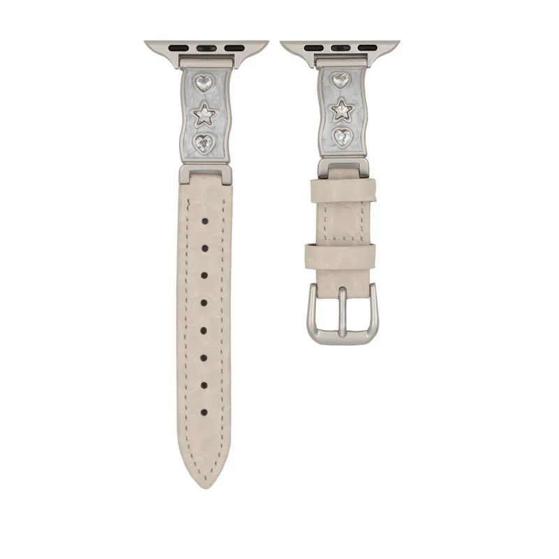 Mega Bequem Apple Smartwatch Echtes Leder Universell Armband