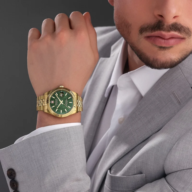 Swiss Military Hanowa Master Diligenter SMWGL0005412 Herren • Automatikwerk Soprod P024 • Saphirglas
