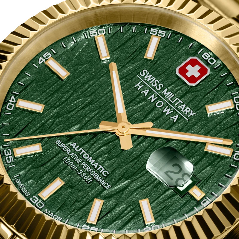 Swiss Military Hanowa Master Diligenter SMWGL0005412 Herren • Automatikwerk Soprod P024 • Saphirglas
