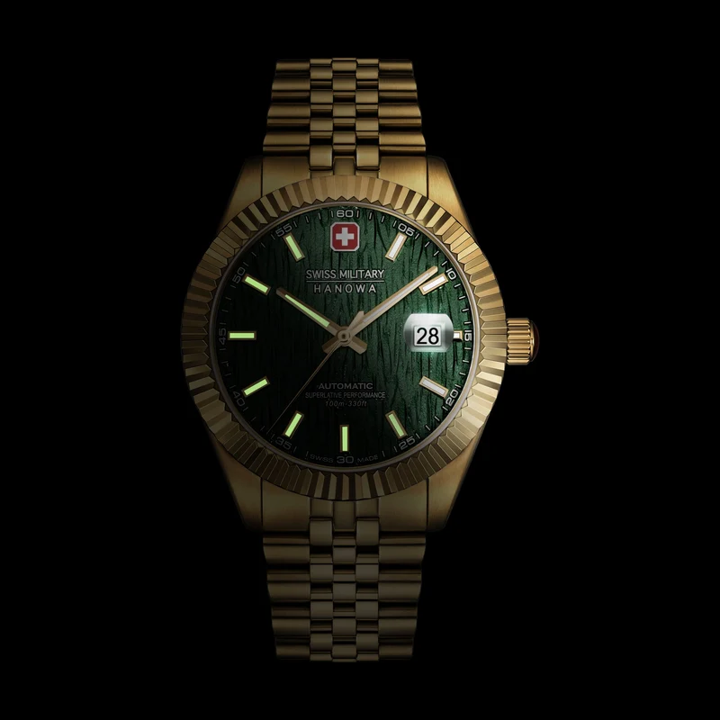 Swiss Military Hanowa Master Diligenter SMWGL0005412 Herren • Automatikwerk Soprod P024 • Saphirglas