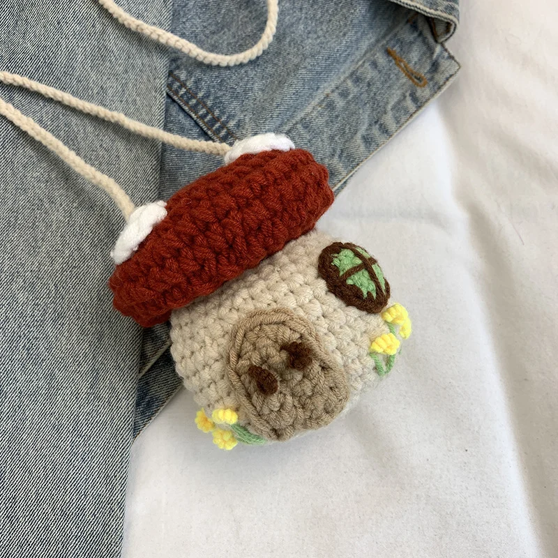 Häkel-Eichel-förmige Mini-Handtasche