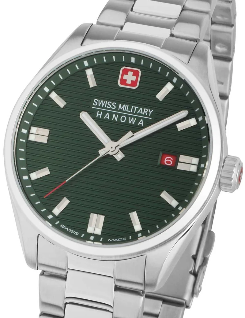 Swiss Military Hanowa Roadrunner SMWGH2200105 Herren • 40 mm Gehäuse • Sportliche Herrenuhr
