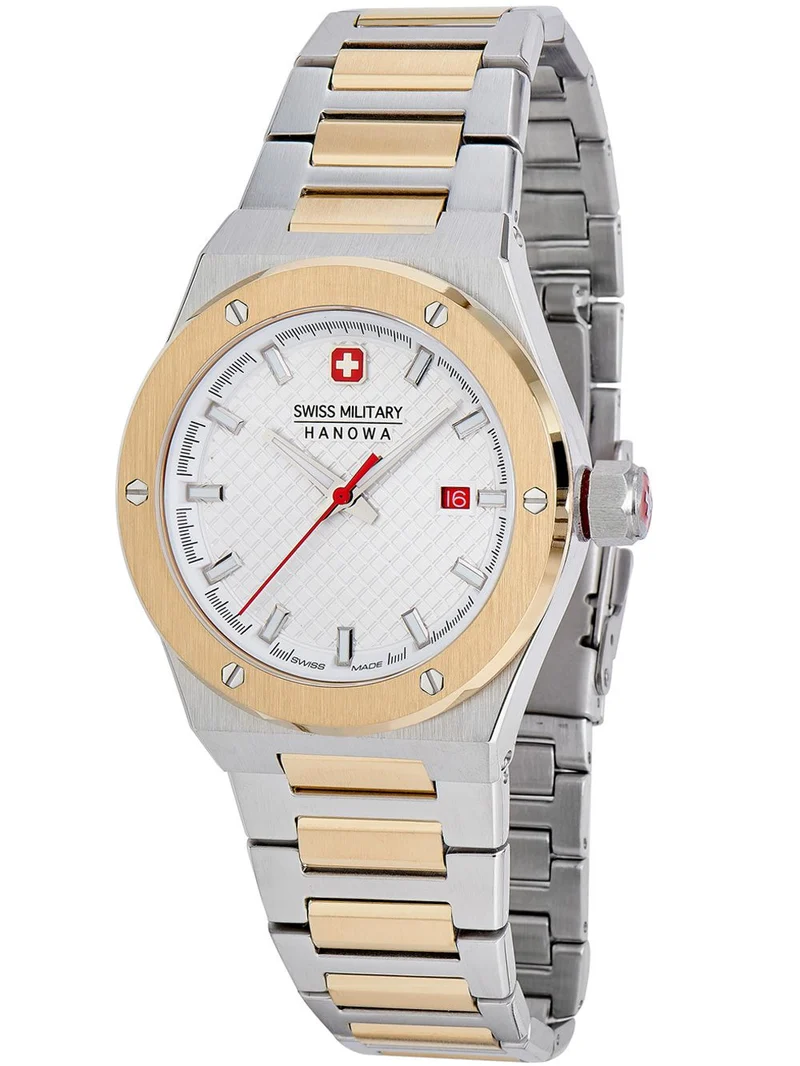 Swiss Military Hanowa Sidewinder SMWGH2101660 Herren • 43 mm Edelstahlgehäuse • Robuste Herrenuhr