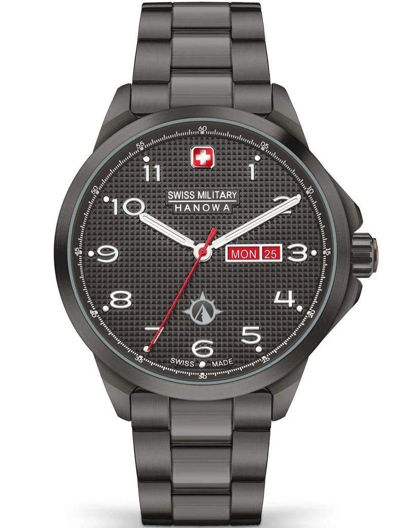 Swiss Military Hanowa Puma SMWGH2100341 Herrenuhr Schwarz • Edelstahlgehäuse • 10 ATM Wasserdicht