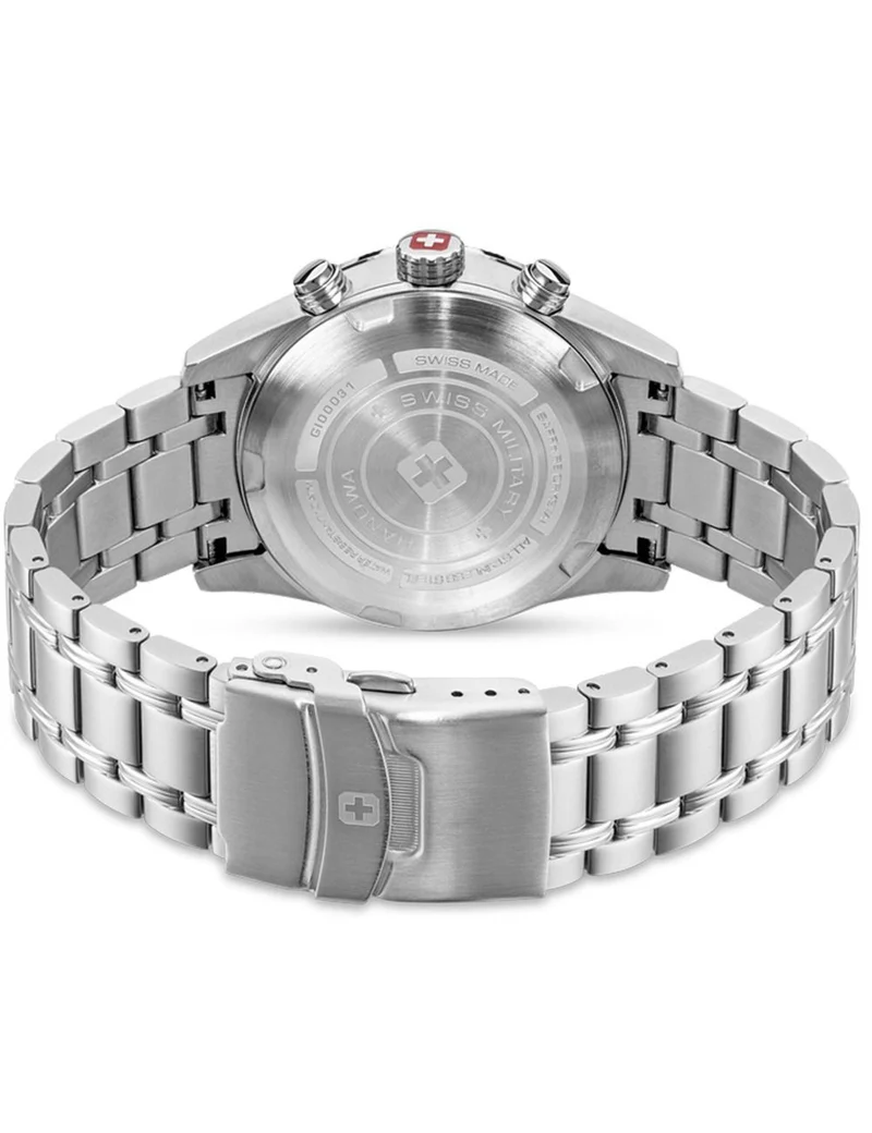 Swiss Military Hanowa Airman First Class SMWGI0003102 Herrenuhr Schwarz • Chronograph • 10 ATM Wasserdicht