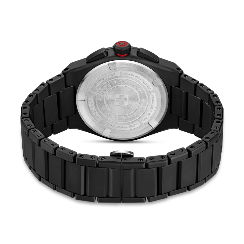 Swiss Military Hanowa Sidewinder Ceramic SMWGI0002280 Herren Armbanduhr Weiß • Chronograph • Keramikgehäuse