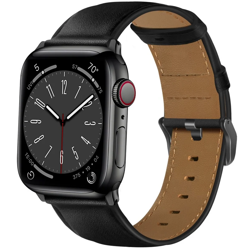 Super Stylisch Apple Smartwatch Echtes Leder Universell Armband