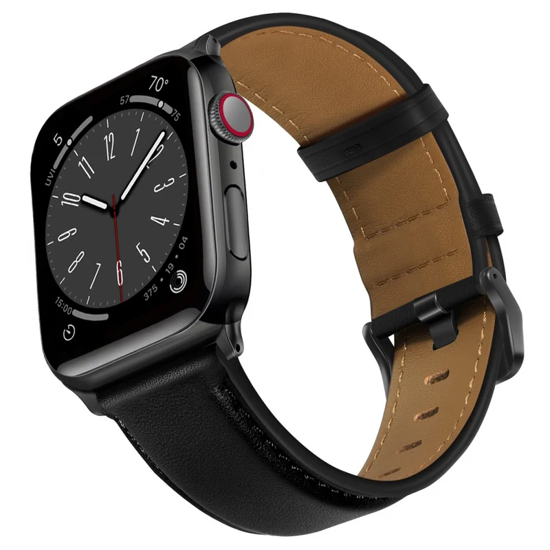 Super Stylisch Apple Smartwatch Echtes Leder Universell Armband