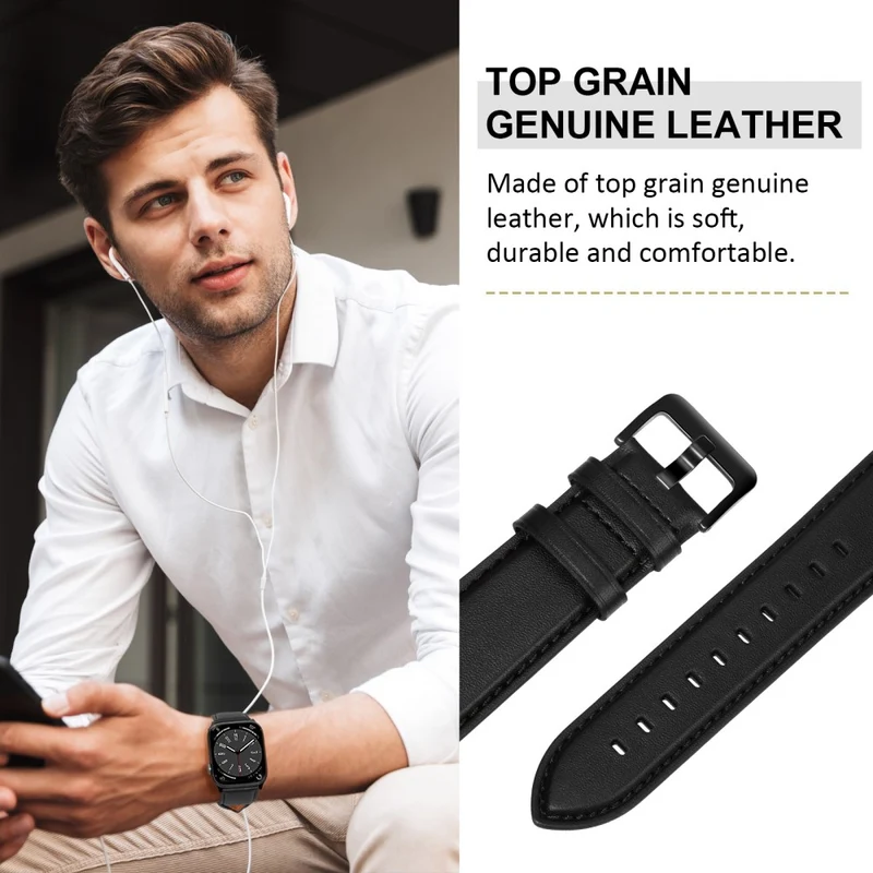 Super Stylisch Apple Smartwatch Echtes Leder Universell Armband