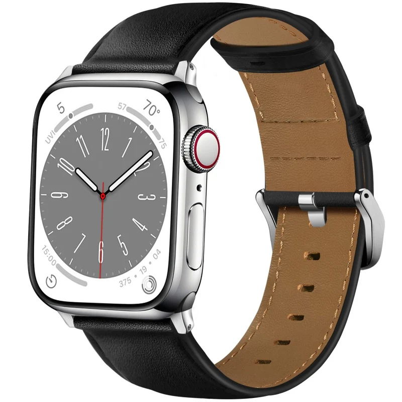 Super Stylisch Apple Smartwatch Echtes Leder Universell Armband