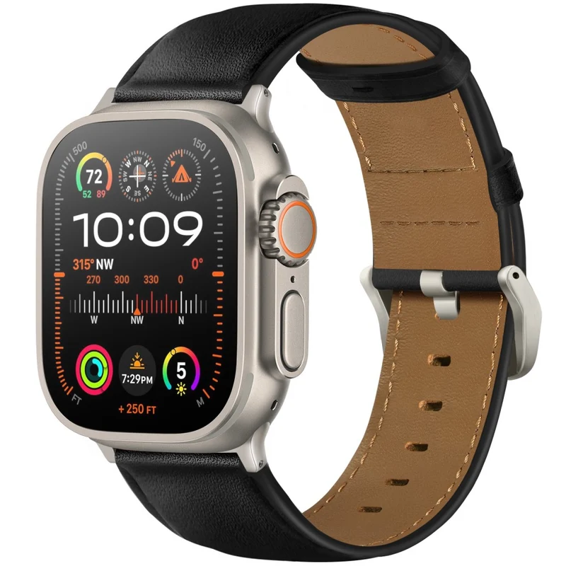 Super Stylisch Apple Smartwatch Echtes Leder Universell Armband