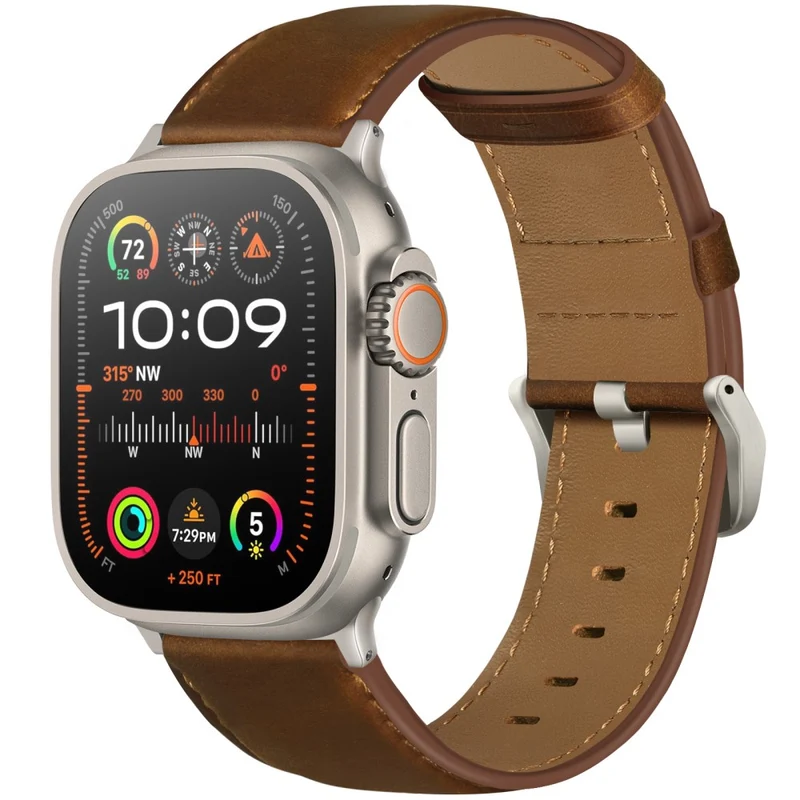 Super Stylisch Apple Smartwatch Echtes Leder Universell Armband
