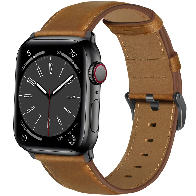 Super Stylisch Apple Smartwatch Echtes Leder Universell Armband