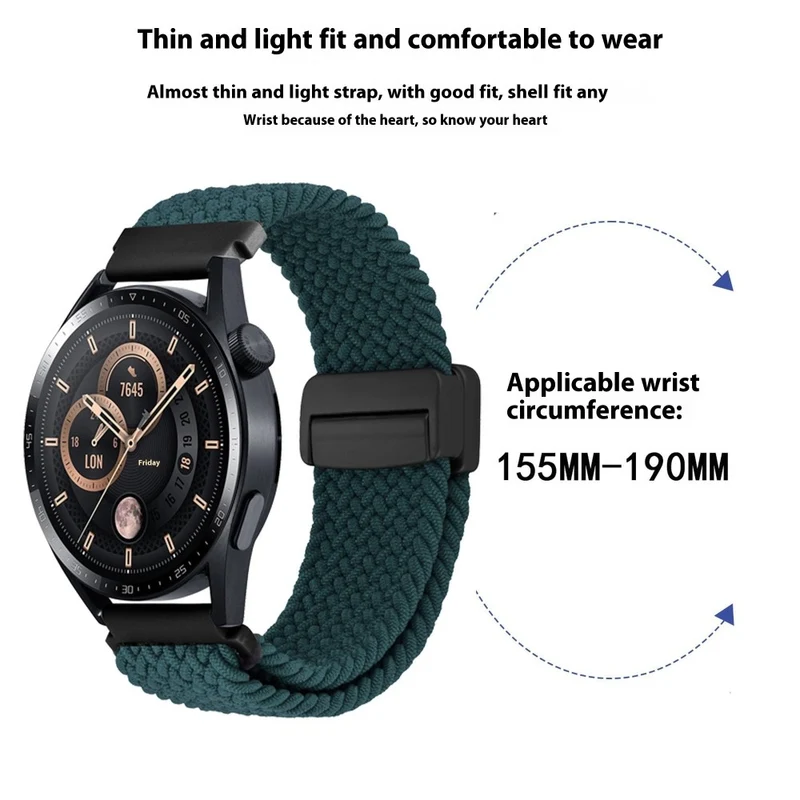 Unglaublich Elegant 20mm Nylon Armband