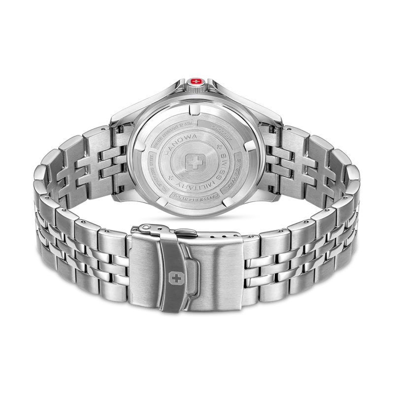Swiss Military Hanowa Flagship Elements SMWGH0006701 Herren Armbanduhr Blau • Saphirglas • 10 ATM Wasserdicht