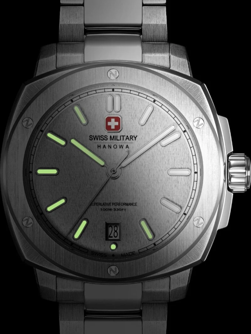 Swiss Military Hanowa Sirius SMWGH0006503 Herrenuhr • 10 ATM Wasserdicht • 40 mm Edelstahlgehäuse
