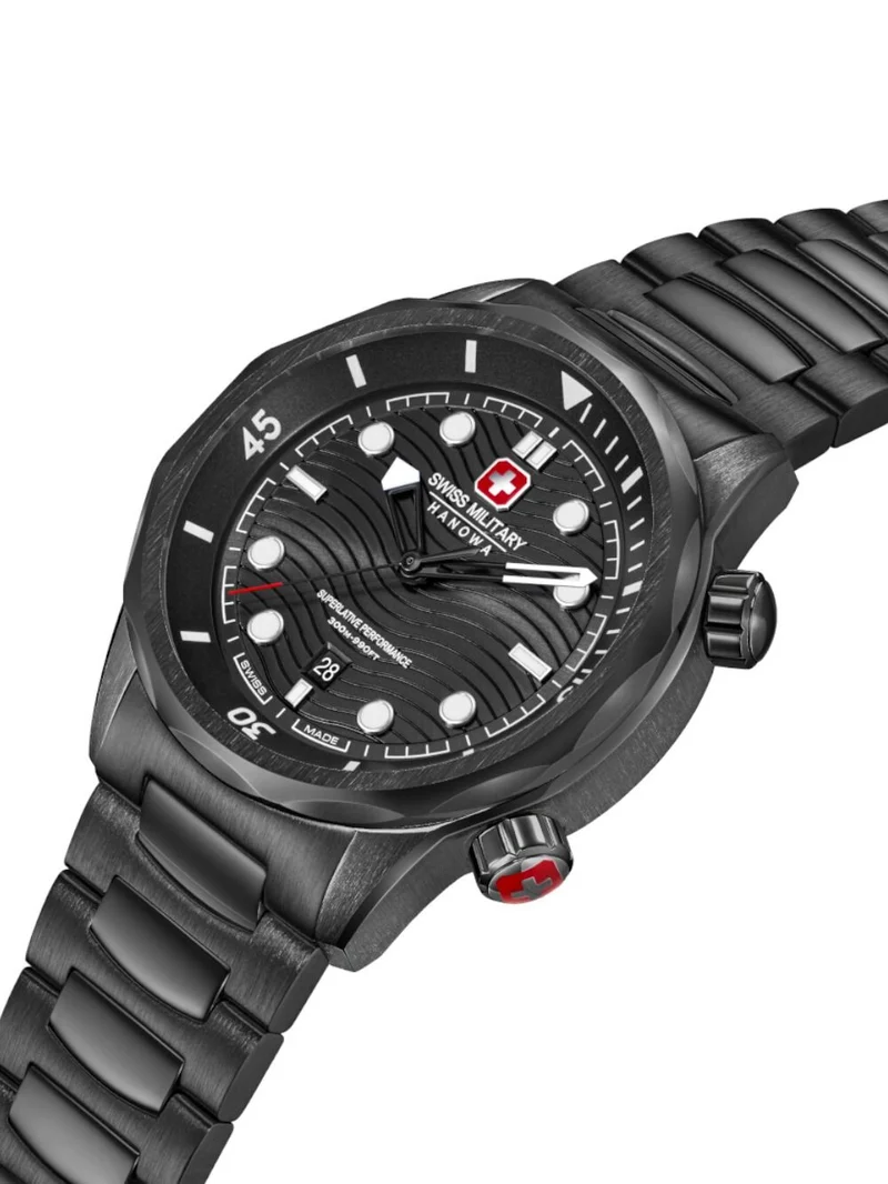 Swiss Military Hanowa Breakwater SMWGH0006431 Herren • 43 mm Gehäuse • 30 ATM Wasserdicht