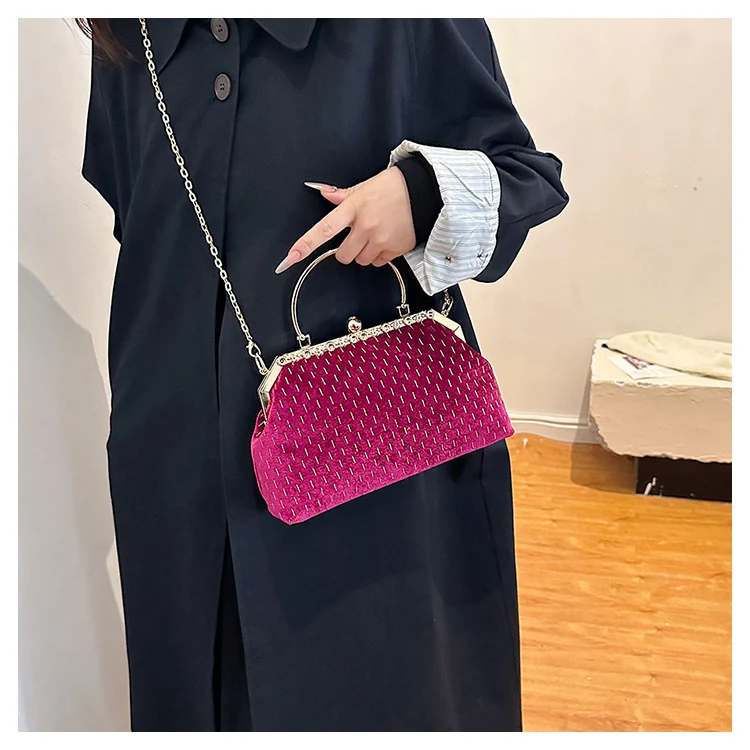 Vintage Glamour Kettenhandtasche