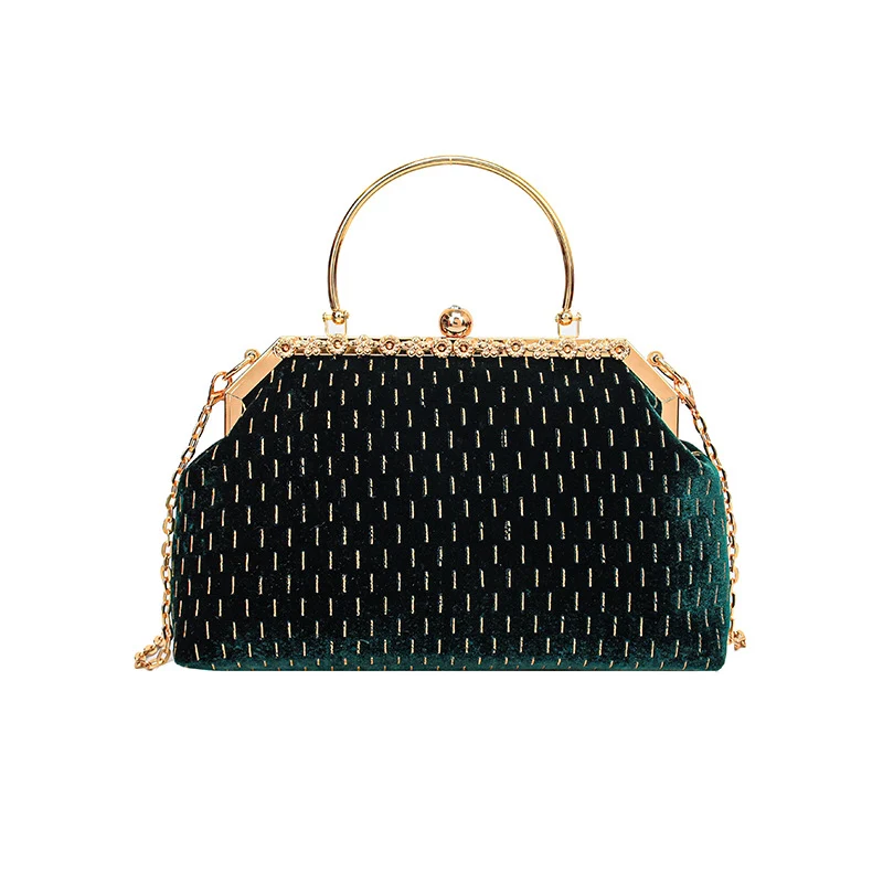 Vintage Glamour Kettenhandtasche