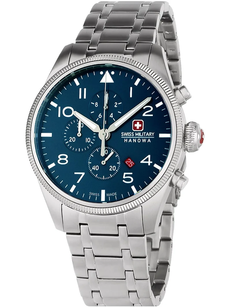 Swiss Military Hanowa Thunderbolt SMWGI0000403 Herren Chronograph • Edelstahlgehäuse • 10 ATM Wasserdicht