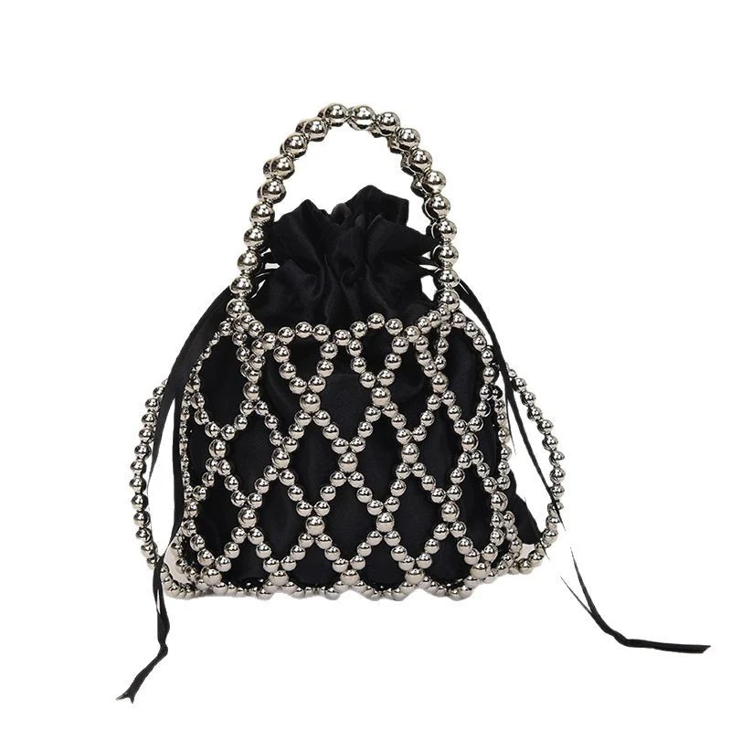 Elegante Perlen-Abendhandtasche