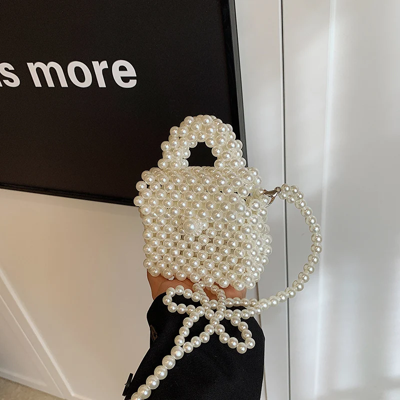 Elegante Perlen Abendhandtasche 1791041718