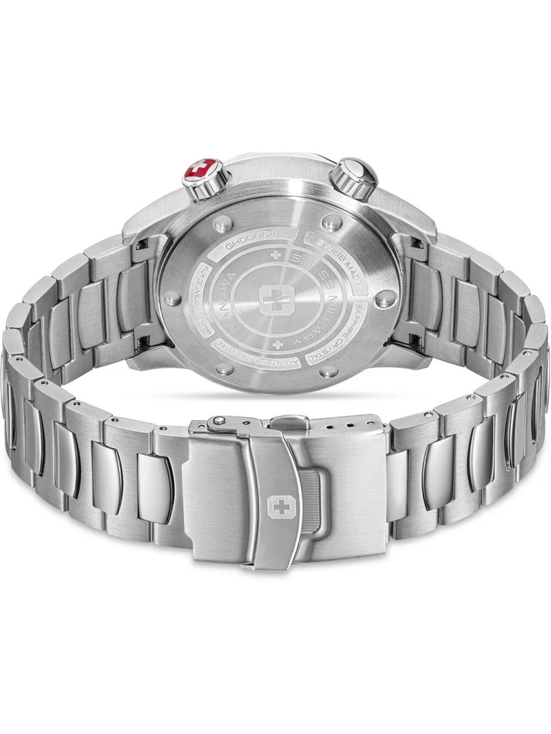 Swiss Military Hanowa Breakwater SMWGH0006404 Herrenuhr Schwarz • 30 ATM Wasserdicht • Quarzwerk