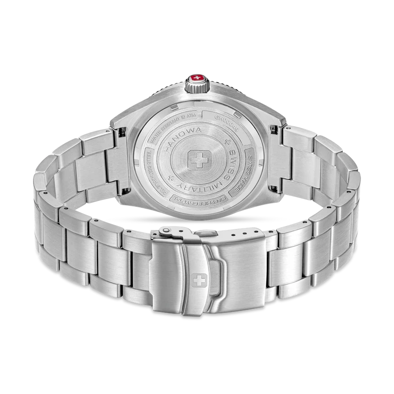 Swiss Military Hanowa Nomad SMWGH0004904 Herrenuhr Blau • Saphirglas mit AR-Beschichtung • 10 ATM Wasserdicht