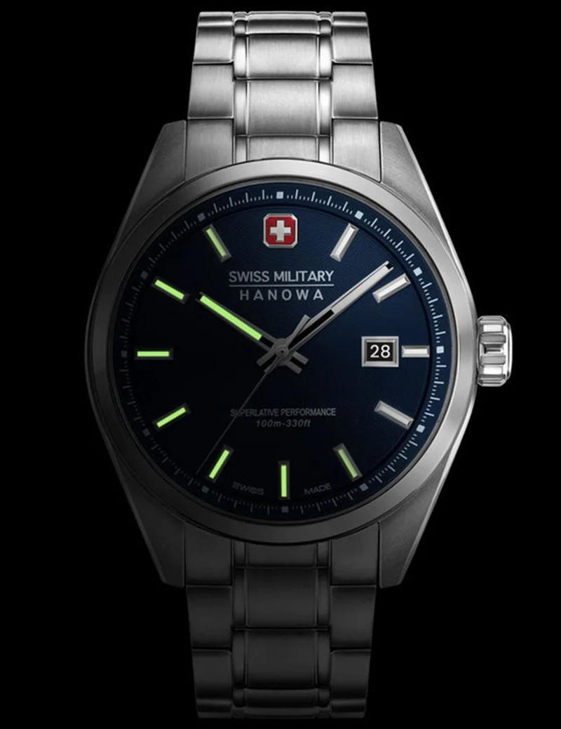 Swiss Military Hanowa Pioneer SMWGH0004103 Herren • 10 ATM Wasserdicht • 41 mm Gehäuse