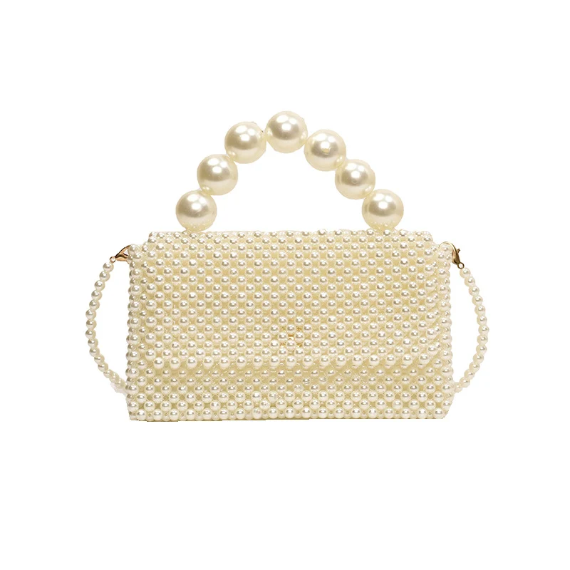 Perlenverzierte Abendhandtasche 1791041746