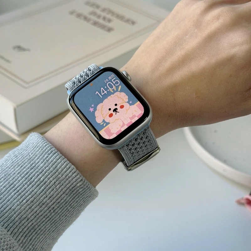 Stilvoll Apple Smartwatch Nylon Universell Armband