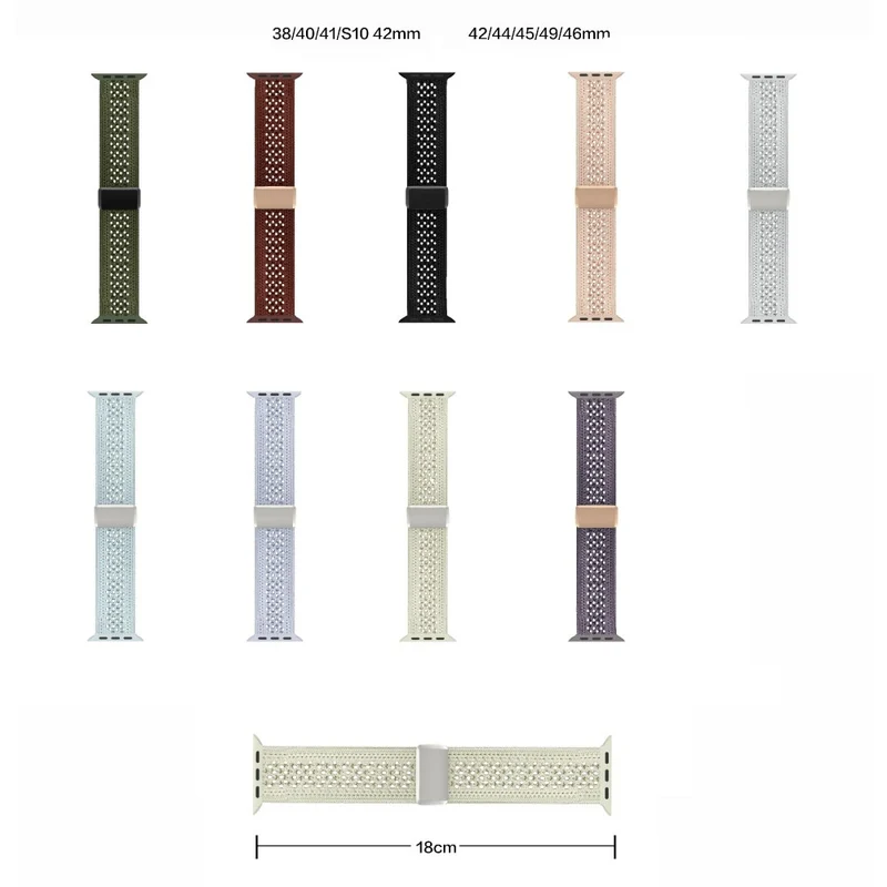 Stilvoll Apple Smartwatch Nylon Universell Armband
