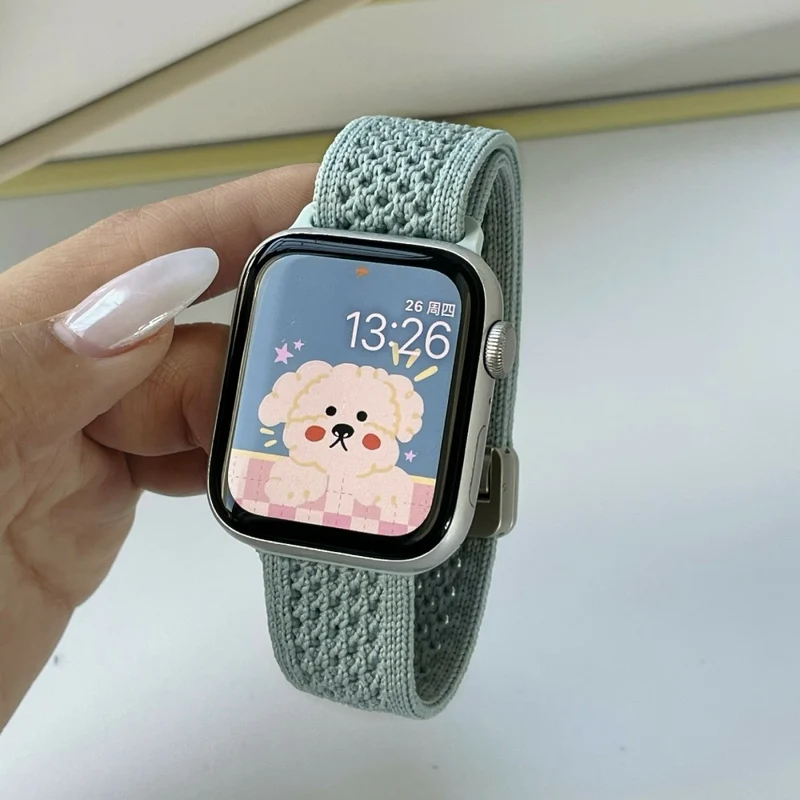 Stilvoll Apple Smartwatch Nylon Universell Armband