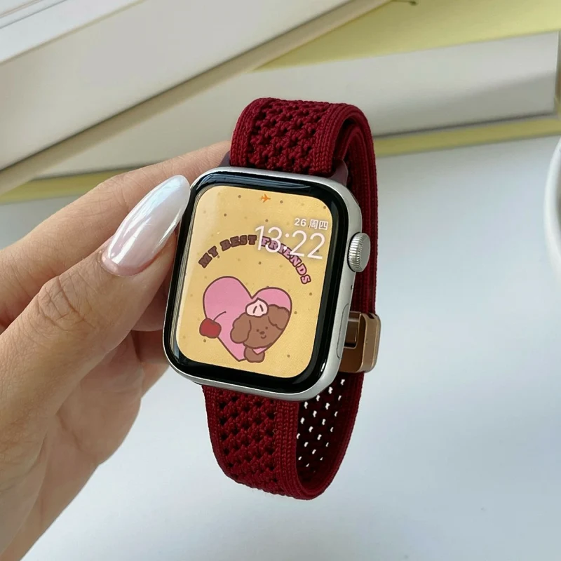 Stilvoll Apple Smartwatch Nylon Universell Armband
